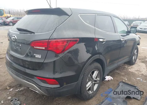 2018 Hyundai Santa Fe Sport 2.4L from USA, damaged, VIN 5NMZTDLB6JH072681